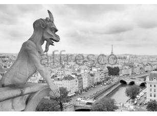 Фреска Горгулья над Парижем, арт. ID11280 - фото (1)