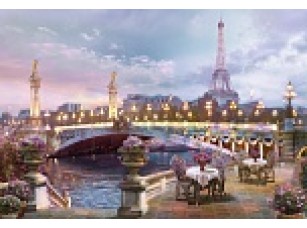 Фреска Набережная Парижа, арт. 6566 - фото (1)
