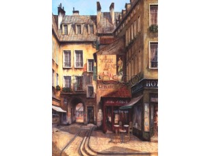 Фреска Парижский домик, арт. 6466 - фото (1)