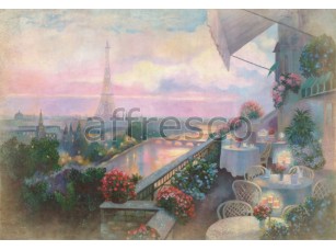 Фреска Французский балкон, арт. 4531 - фото (1)