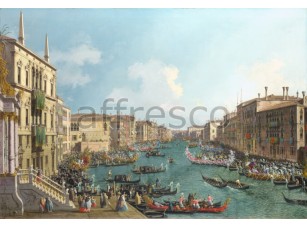 Фреска Оживленная Венецианская набережная, арт. 4085 - фото (1)