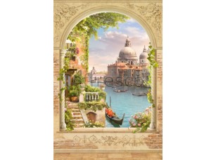 Фреска Арка с видом на Венецию, арт. 6536 - фото (1)