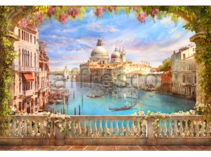 Фреска Вид Венеции, арт. 6401 - фото (1)