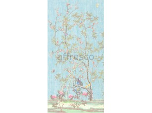 Фреска Птички на ветке дерева, арт. 6894 - фото (1)