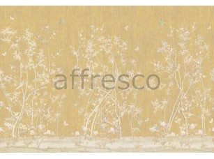 Фреска Птицы и бабочки на деревьях, арт. 6889 - фото (1)