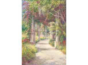 Фреска Дорожка ведущая в сад, арт. 6871 - фото (1)