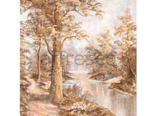 Фреска Речка в лесу, арт. 6112 - фото (1)