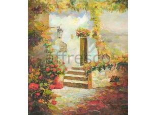 Фреска Европейский домик, арт. 4700 - фото (1)