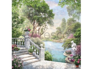 Фреска Цветочный сад, арт. 6533 - фото (1)