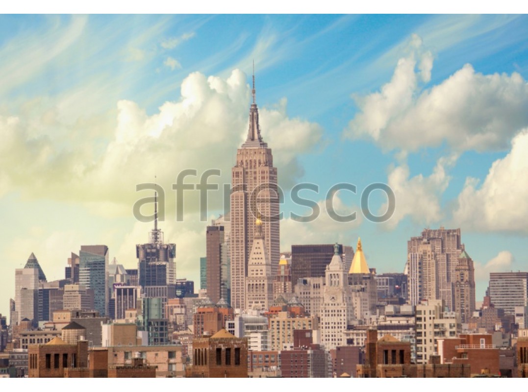 Фреска Панорама небоскреб, арт. ID12103
