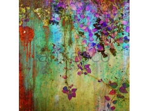 Фреска Цветы и краски, арт. ID135640 - фото (1)