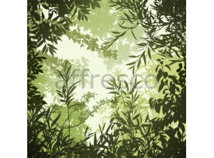 Фреска Растительный мотив, арт. ID135638 - фото (1)