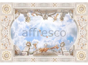 Фреска Сюжеты для потолков, небо с балконом | арт. 9167 - фото (1)