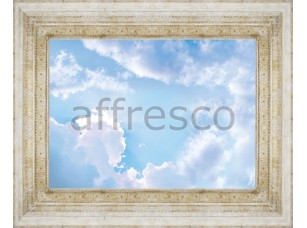 Фреска Сюжеты для потолков, небо в раме | арт. 9159 - фото (1)