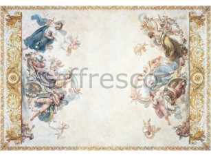 Фреска Сюжеты для потолков, сюжет для потолка с фигурами | арт. 9144 - фото (1)