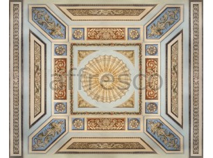 Фреска Сюжеты для потолков, геометрические узоры | арт. 9131 - фото (1)