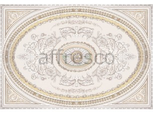 Фреска Сюжеты для потолков, овальный потолочный орнамент | арт. 9802 - фото (1)
