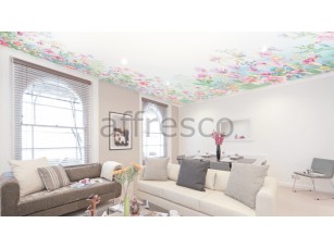 Фреска Сюжеты для потолков, небо с цветами | арт. 9806 - фото (2)