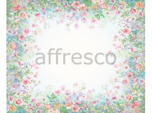 Фреска Сюжеты для потолков, небо с цветами | арт. 9806 - фото (1)