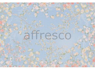 Фреска Сюжеты для потолков, небо в цветах | арт. 9804 - фото (1)