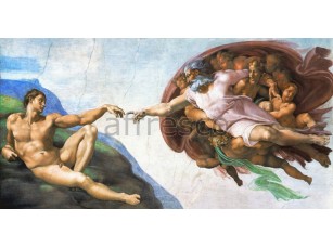 Фреска Классические сюжеты, сотворение Адама | арт. 3095 - фото (1)