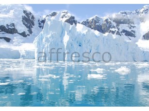 Фреска Зимние льдины, арт. ID13527 - фото (1)
