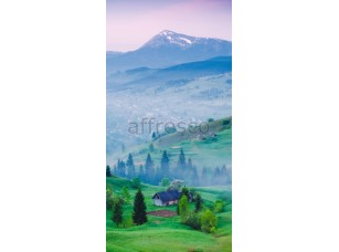 Фреска Горное село, арт. ID13468 - фото (1)