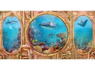 Фреска Подводный мир, арт. 6472