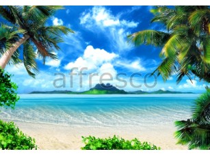 Фреска  Райский остров, арт. 6137 - фото (1)