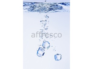 Фреска Вода кубики льда, арт. ID12777 - фото (1)