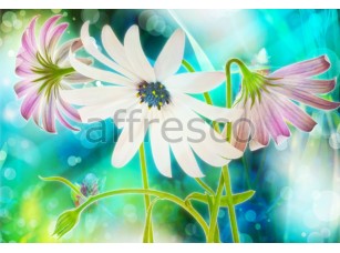 Фреска Нежные полевые цветы, арт. ID13323 - фото (1)