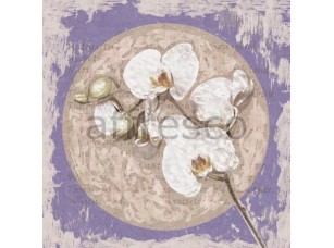 Фреска Ветка орхидеи абстракция, арт. ID135673 - фото (1)