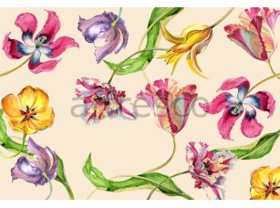Фреска Необычные тюльпаны, арт. 7118 - фото (1)