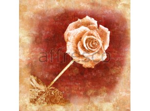 Фреска Ветка розы, арт. 7048 - фото (1)
