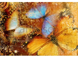 Фреска Композиция с бабочкой, арт. ID10137 - фото (1)