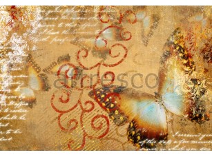 Фреска Графика бабочки, арт. ID10129 - фото (1)