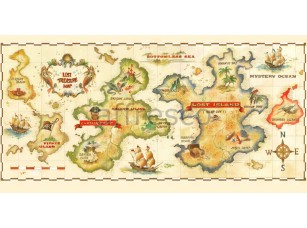 Фреска Детские, карта островов | арт. 9541 - фото (1)