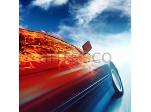 Фреска Транспорт, скорость огня | арт. ID13304 - фото (1)