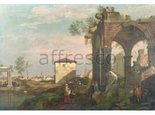 Фреска Старинный город, арт. 4195 - фото (1)