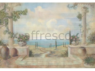 Фреска Терраса у моря, арт. 4439 - фото (1)