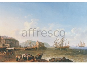 Фреска Старинная бухта, арт. 6185 - фото (1)