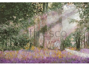 Фреска Цветочная лужайка в лесу, арт. 6846 - фото (1)