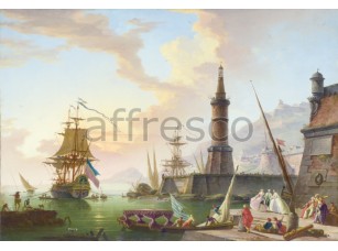 Фреска Старинная гавань, арт. 4097 - фото (1)
