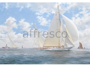 Фреска Яхта с парусами, арт. 6269 - фото (1)