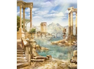 Фреска Современная античность,  6395 - фото (1)