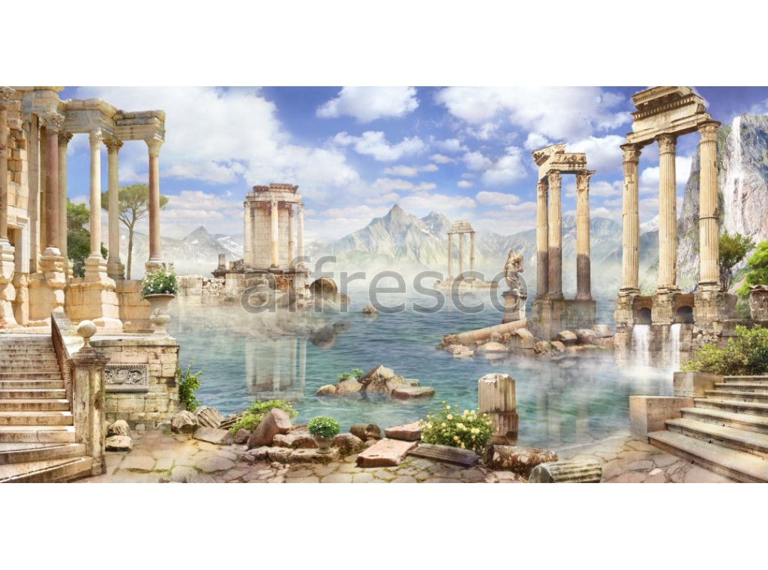 Фреска Греческие развалины, арт. 6412