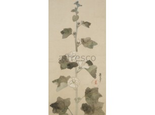 Фреска Стебель растения с цветами, арт. ID135698 - фото (1)