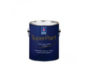 Суперматовая акриловая интерьерная краска для стен Super Paint Interior Flat, кварта (0,95 л)