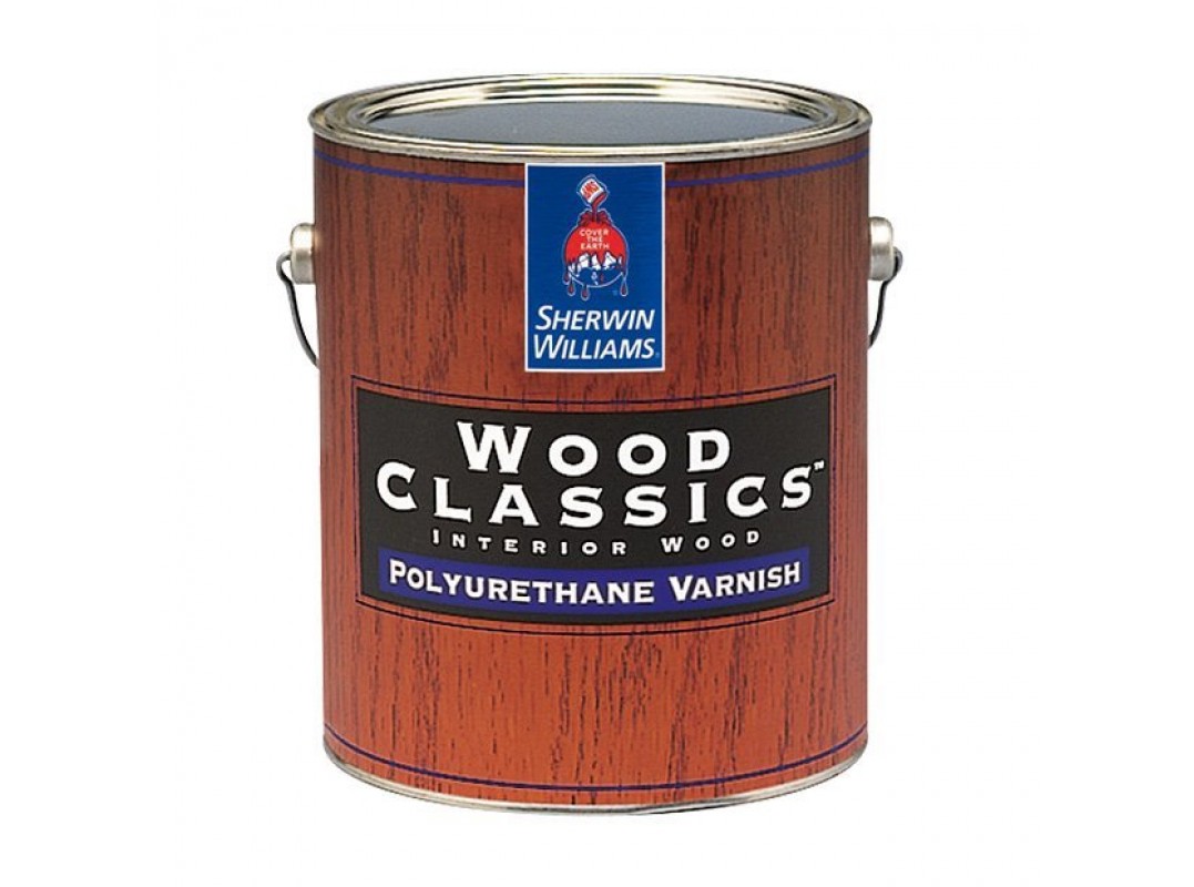 Полуматовый полиуретановый лак для дерева Wood Classic Polyuretane Varnish Satin 3,8л