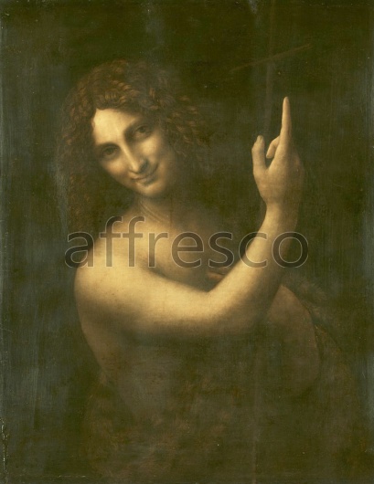 Картина: Леонардо да Винчи, Святой Иоанн Креститель - фото (1)